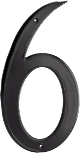Miniatura 9 de Montague Metal Products números estándar para casas, Negro