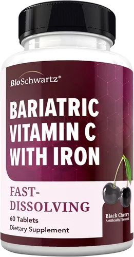 Miniatura 11 de BioSchwartz Multivitamínico bariátrico con hierro, 60 tabletas masticables, suministro para 30 días, probado por terceros, multivitamínico