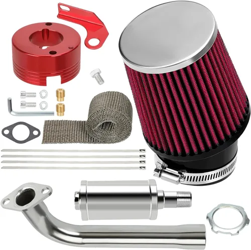 Miniatura 10 de YOXUFA 420cc Ensamblaje de Carburador Etapa 2 para Motor Predator 420 301cc 389cc GX390 GX270 GX240 Mini Bike Go Kart Piezas