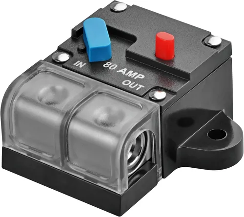Miniatura 4 de Portafusibles de motor inversor disyuntor de audio del coche energía solar en línea disyuntor fusible inversor con cubierta impermeable para motor