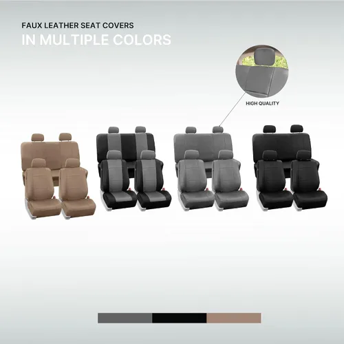 Miniatura 7 de FH Group - Funda universal para asiento delantero de automóvil