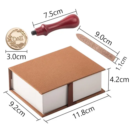 Miniatura 2 de Kit de sellos de cera personalizados, kit de sellos de cera personalizados, crea tu propio diseño/logotipo/personalización de letras para invitación