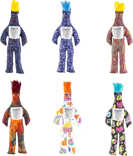 Miniatura 12 de Dammit Doll XL - Divertido regalo de broma para aliviar el estrés, color aleatorio, para aliviar la ira y la frustración, elefante blanco o muñeca