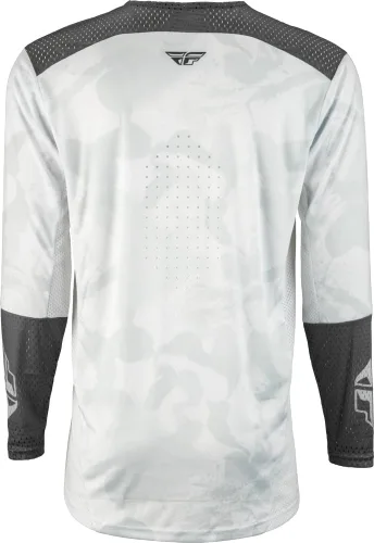 Miniatura 2 de Fly Racing 376-724S Lite L.E. Stealth Jersey Blanco/Gris Sm