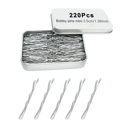 Miniatura 14 de Bobby Pins - 330 horquillas de pelo de 2.2 pulgadas con bonita caja, pin de alta calidad para niños, niñas y mujeres, ideal para todo