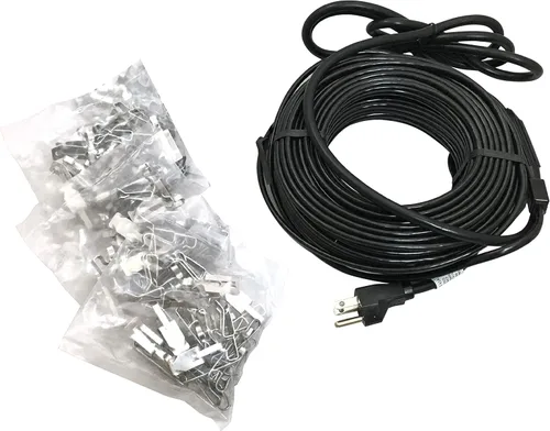 Miniatura 4 de Kit de cables eléctricos automáticos para techos color negro, de 160 x 120 x 7 pies, RC160 de Frost King, RC30