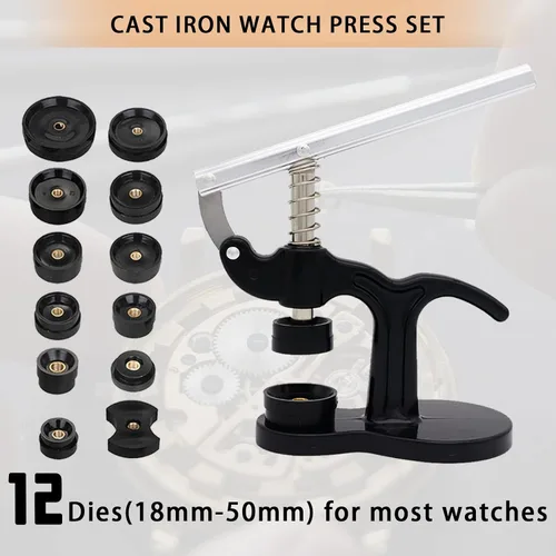 Miniatura 3 de Kit de reparación profesional de relojes, kit de repuesto de batería para GLDCAPA Watch, herramientas de reparación de relojes con funda