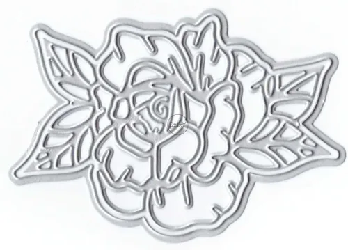 Miniatura 13 de DzIxY Troqueles de corte de metal con marco de encaje rectangular para kit de fabricación de tarjetas, troqueles de papel en relieve, plantillas