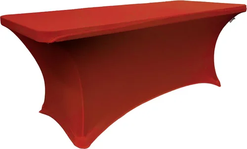 Balsa Circle Mantel rectangular de elastano elástico de 6 pies, color beige, para decoración de bodas, fiestas, comedor