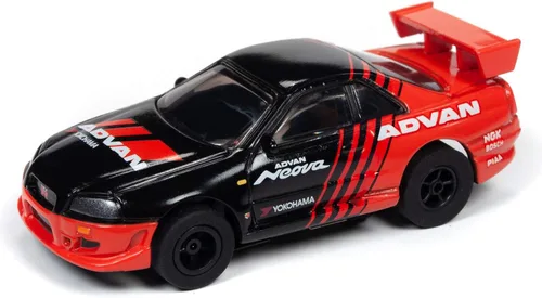 Miniatura 3 de Auto World Xtraction R28 1999 Nissan Skyline HO Scale Slot Car