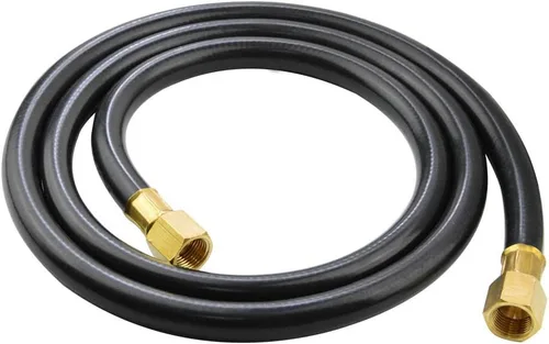 Miniatura 2 de Stanbroil Kit de instalación para fogatas con válvula de llave cromada de 1/2 pulgada para conexión de gas propano, 90K BTU máx