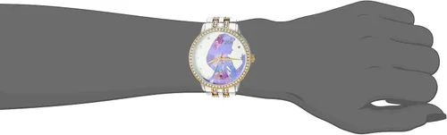 Miniatura 2 de Disney Reloj de pulsera analógico de cuarzo con circonita cúbica para adultos, Plateado