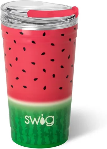 Miniatura 65 de Swig Life - Vaso aislante de 22 onzas, vaso de viaje para café con tapa, taza de café para viaje compatible con portavasos, de acero inoxidable