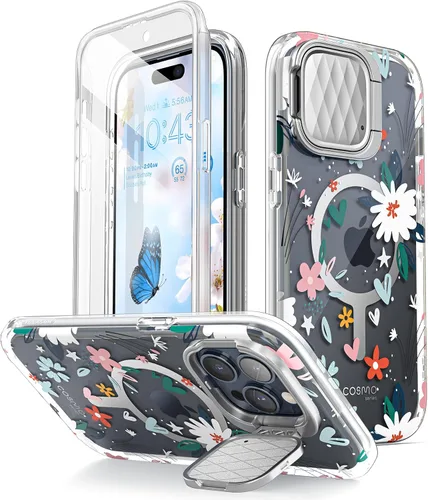 Miniatura 9 de i-Blason Cosmo - Funda magnética para iPhone 15 Pro Max MagSafe con soporte para funda para cámara, estilo delgado, funda de cuerpo completo