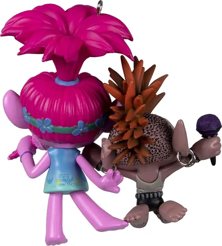 Miniatura 2 de Hallmark Keepsake Adorno de Navidad 2022, DreamWorks Trolls Friendship Rocks