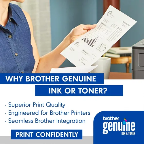 Miniatura 2 de Cartucho de tóner negro de alto rendimiento genuino Brother TN660, paquete doble 2PK (TN6602PK)