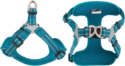 Miniatura 4 de TRUE LOVE Truelove - Arnés para perro TLH5991, chaleco de seguridad antitirones, arnés reflectante para mayor comodidad y menos tirones para Azul