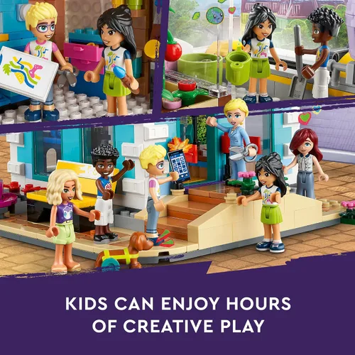 Miniatura 4 de LEGO Friends Heartlake City Community Center 41748 - Juego de juguetes de construcción; desafío creativo para mayores de 9 años, incluye 6 mini