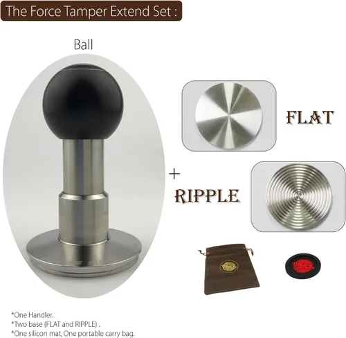 Miniatura 2 de The Force Tamper - Juego de expansión de presión constante ajustable y autolevelación (bola, 2.087 in)