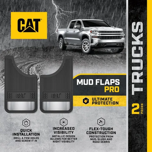 Miniatura 2 de Solapas de barro Cat® para camiones - Accesorios de goma resistentes para camiones y solapas de revestimiento de ruedas para camiones de carga