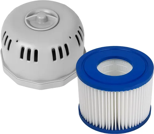 Miniatura 8 de Pieza de repuesto para bañera de hidromasaje P05343, soporte para cartucho de filtro P6653 compatible con Best Way Cole man SaluSpa, soporte