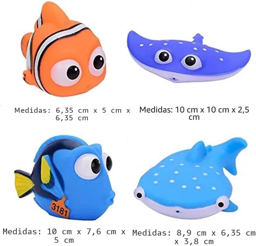 Miniatura 6 de Juguete de ducha para niños, juguetes de chorro de baño para bebés, juguetes de agua para bañera de tiburón, 4 juguetes de piscina para bebés