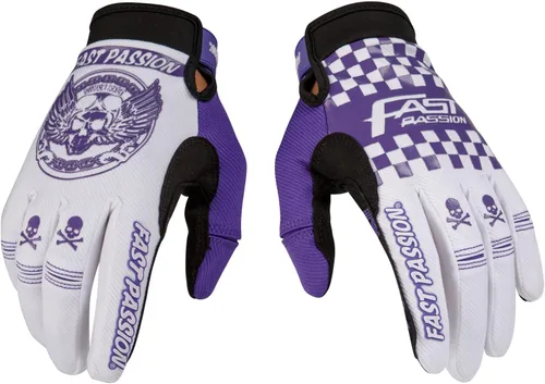 Miniatura 7 de Guantes de motocicleta Fast Passion para hombres/mujeres - Guantes de bicicleta todoterreno y motocross con características antideslizantes