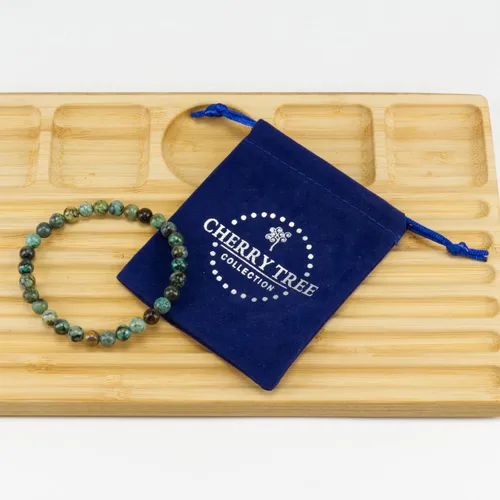 Miniatura 3 de Cherry Tree Collection - Pulseras con cuentas de piedras preciosas, para mujeres, hombres y adolescentes, tamaños pequeño, mediano y grande, cuentas