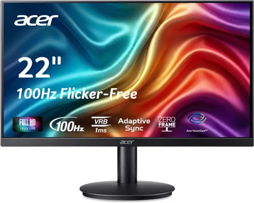Miniatura 16 de Acer Monitor de 27 pulgadas - Pantalla FHD IPS KB272-27 pulgadas (1920 x 1080), frecuencia de actualización de hasta 120 Hz, 99% sRGB, inclinación