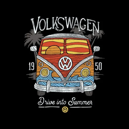 Miniatura 2 de Volkswagen Camiseta de mujer Drive Into Summer
