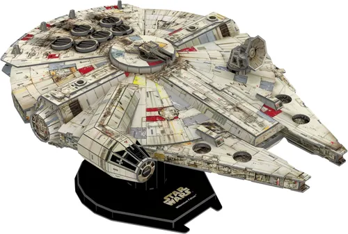 Miniatura 2 de 4D Cityscape Kits de modelo de papel 3D de Star Wars (Millennium Falcon)