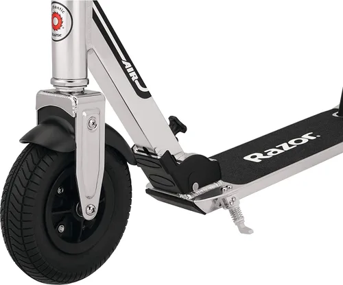Miniatura 3 de Patinete Razor A5 Air Kick para niños de 8+ años - Plataforma extra larga, ruedas neumáticas de goma de 8", plegable, manillar antitraqueteo