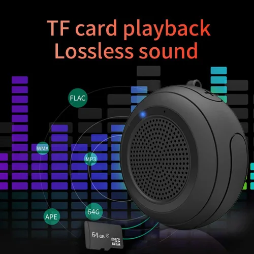 Miniatura 5 de CYBORIS Pequeño altavoz Bluetooth flotante – IPX7 impermeable, a prueba de golpes y portátil, mini altavoz inalámbrico para exteriores con micrófono