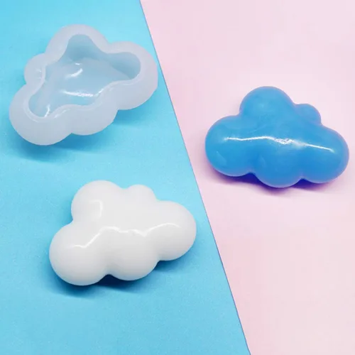 Miniatura 6 de 3 moldes de resina de nube, moldes de silicona de nube 3D para resina epoxi, fabricación de jabón de velas, decoración del hogar