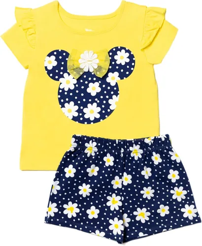 Miniatura 3 de Disney Minnie Mouse - Juego de diadema y pantalones cortos para niñas
