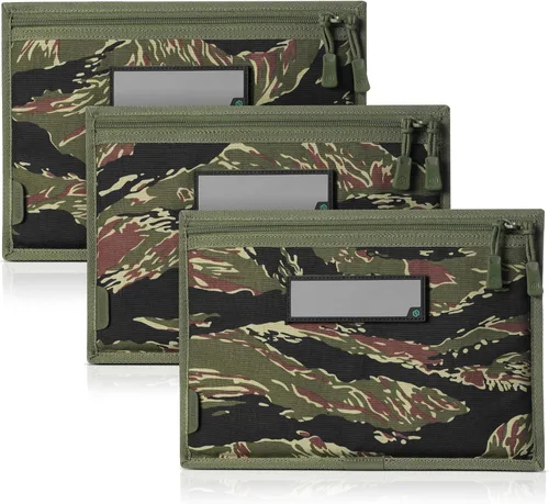 Savior Equipment Funda táctica 600D para arma de fuego, funda suave con parche reflectante para bolsa de gama Specialist Series, cremalleras