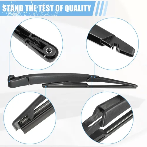 Miniatura 4 de ACROPIX Juego de repuesto de brazo de limpiaparabrisas trasero, calidad OEM, ajuste para Honda Civic de 3 puertas y 5 puertas Hatchback 2001-2005