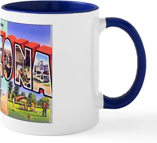 Miniatura 12 de CafePress ARIZONA Mugs Taza de café de cerámica de 11 oz (11.0 fl oz)