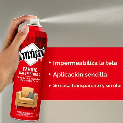 Miniatura 2 de Scotchgard Protector de tela contra el agua, 13.5 onzas, repele el agua, ideal para sofás, almohadas, muebles, zapatos y más, protección duradera