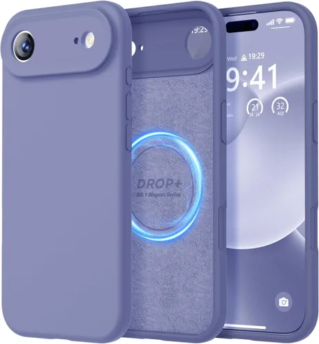 Miniatura 87 de LOVE 3000 Compatible con Funda para iPhone 15, [Cámara de Cobertura Completa de Silicona Suave] [Protección contra Caídas de 8 pies], Forro de Negro