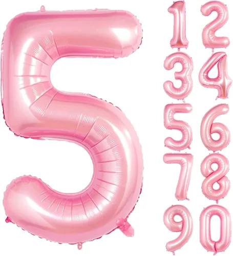 Miniatura 84 de SINBEE Globo dorado del número 10, papel de aluminio Mylar de 40 pulgadas, decoración de fiesta reutilizable para cumpleaños, aniversario, Oro