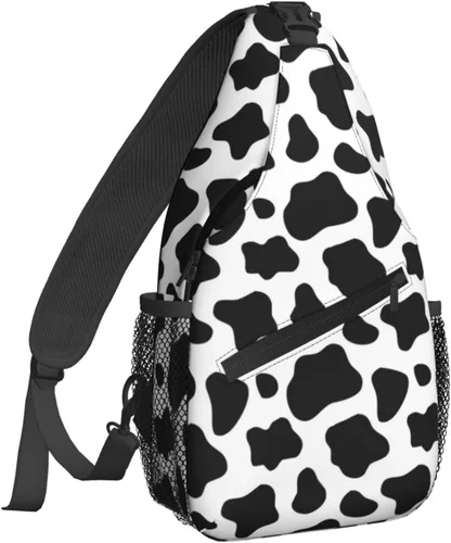 Miniatura 27 de Famame Mochila bandolera para el pecho, bolsa de hombro cruzada, gimnasio, ciclismo, viajes, senderismo, Varios