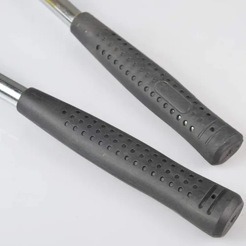 Miniatura 4 de Mazo de goma que no deja marcas, martillo de acero con mango de goma antideslizante para proyectos de bricolaje, manualidades, carpintería e