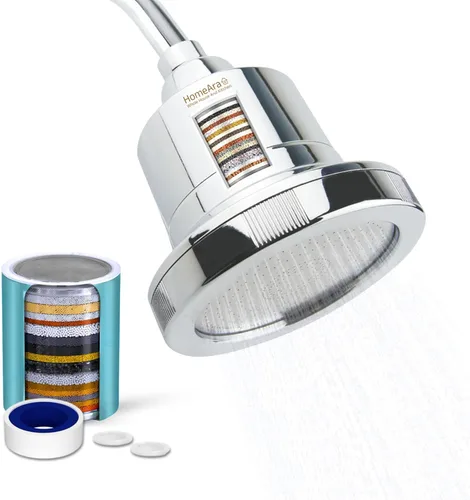 Miniatura 11 de Filtro de ducha para agua dura para eliminar el cloro y el fluoruro, sistema de filtro de agua de cabezal de ducha de 20 etapas para picazón