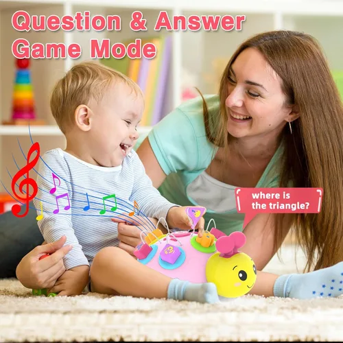Miniatura 3 de Juguetes de gateo para bebés de 6-12 meses, juguete musical de mariquita gateadora para bebés de 0-3-6 7 8 9 10 12-18 meses, juguetes educativos