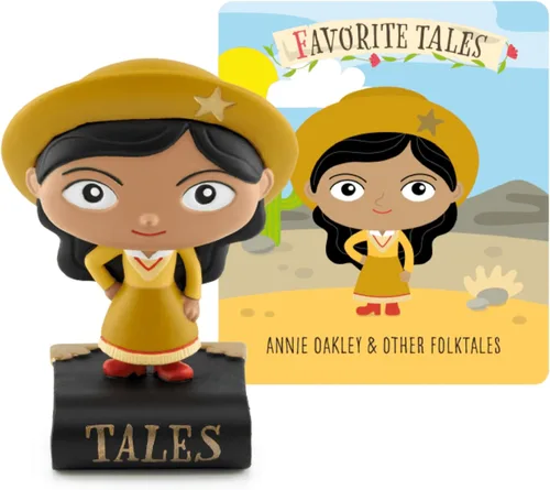 Tonies Favorite Tales: Eloise & Other Folktales Audio Toy Figurine, narrada por Celebrity Voices