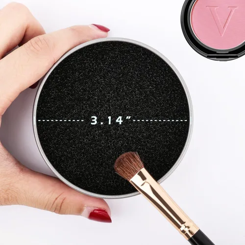 Miniatura 7 de Luxspire Limpiador de brochas de maquillaje, removedor de esponja de lavado rápido, color de cepillo de maquillaje, herramienta limpiadora