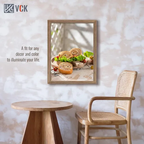 Miniatura 257 de VCK Marcos para póster de madera maciza de 22.375 x 34 pulgadas, marco de fotos A1 negro con montaje en pared, paquete de 3
