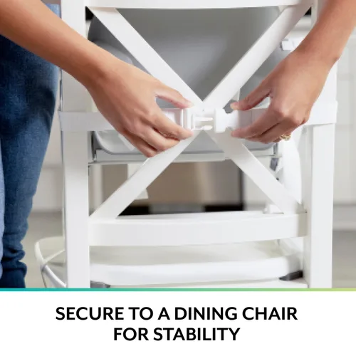 Miniatura 6 de Evenflo Silla elevadora plegable portátil 2 en 1 Eat & Go