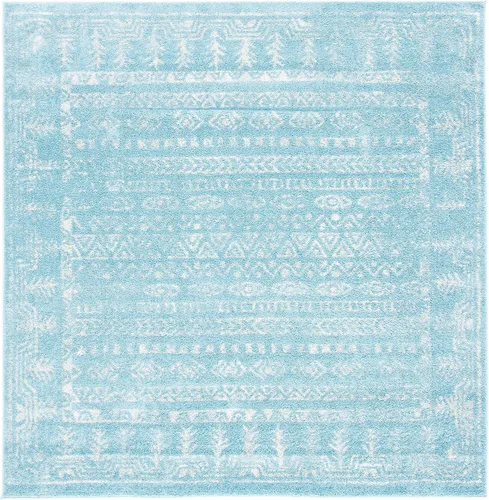 Miniatura 47 de SAFAVIEH Alfombra de área de 12 x 15 pulgadas, colección Tulum, grande, diseño marroquí bohemio envejecido, no desprende pelusa y fácil de limpiar